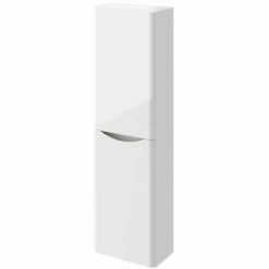 Elation Ome Gloss White Modern Wall Hung Tall Unit 29804/000