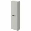 Elation Ome Matt Pearl Grey Modern Wall Hung Tall Unit 29804/456