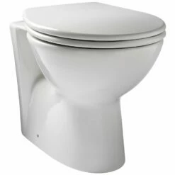 Elation White Traditional Soft Close Thermoset Seat 360