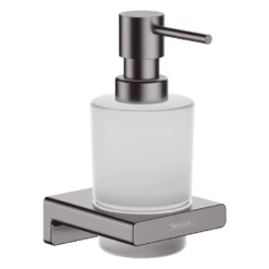 Hansgrohe AddStoris Brushed Black Chrome Wall Mounted Soap Dispenser