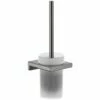 Hansgrohe AddStoris Brushed Black Chrome Wall Mounted Toilet Brush Holder