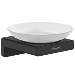 Hansgrohe AddStoris Matt Black Wall Mounted Soap Dish