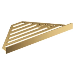 Hansgrohe AddStoris Polished Gold Wall Mounted Corner Basket