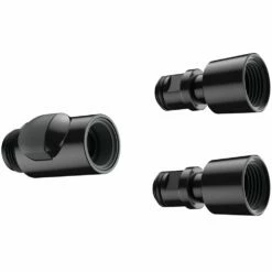 Hansgrohe Black Quick-Coupling Set