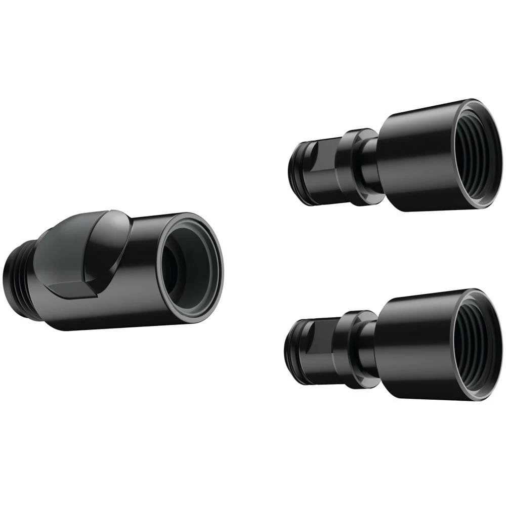 Hansgrohe Black Quick-Coupling Set 1 Hansgrohe Black Quick-Coupling Set