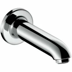 Hansgrohe Chrome Wall Mounted Bath Spout 147cm