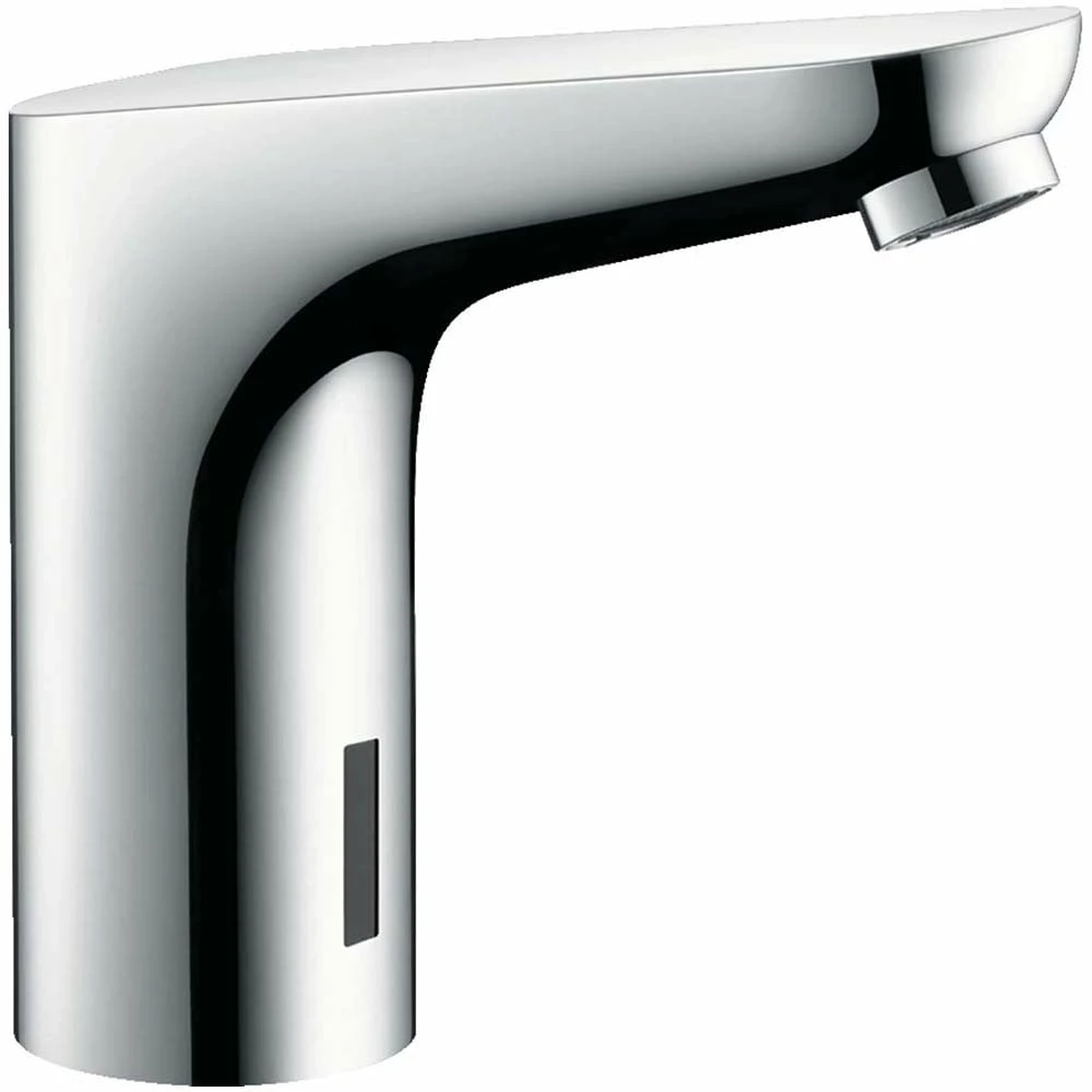 Hansgrohe Focus Chrome Mains 230V Infrared Sensor Basin Tap 31174000 1 Hansgrohe Focus Chrome Mains 230V Infrared Sensor Basin Tap 31174000