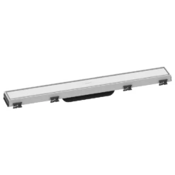 Hansgrohe RainDrain Match 700 Matt White Adjustable Shower Drain Finish Set