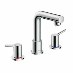 Hansgrohe Talis S Chrome 3-hole Rim-Mounted Bath Mixer Tap