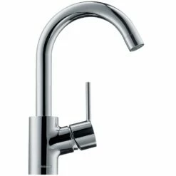 Hansgrohe Talis S Chrome Single Lever Basin Mixer Tap 200 With Pop-Up Waste
