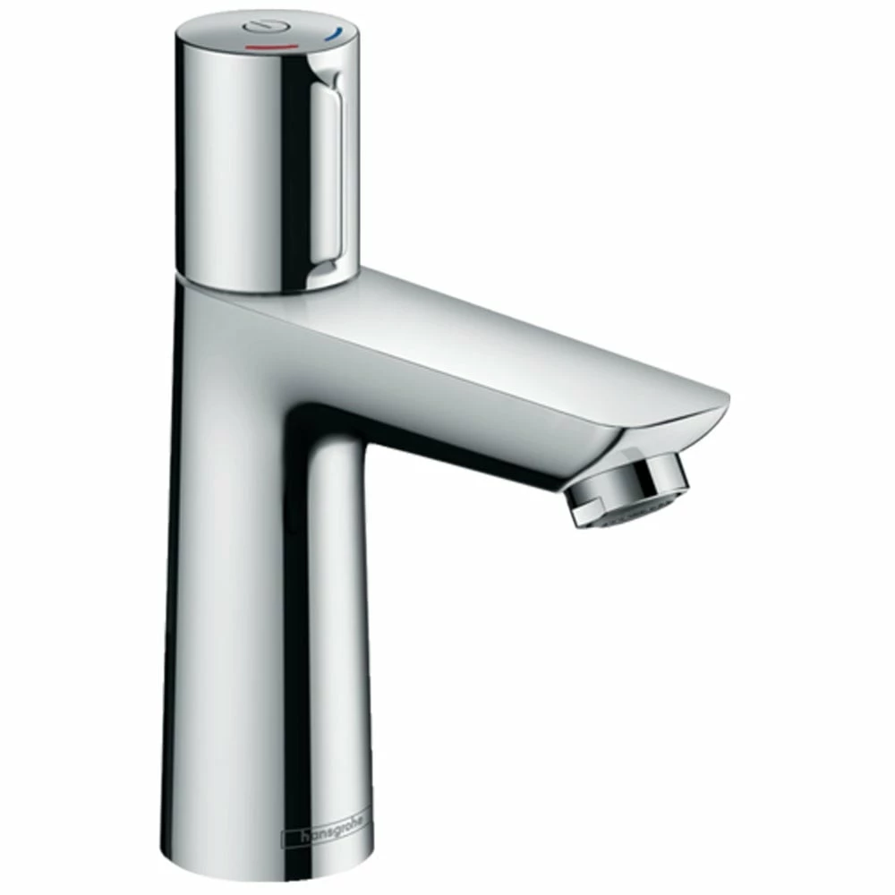 Hansgrohe Talis Select E Chrome Basin Mixer Tap 110 With Pop-Up Waste 2 Hansgrohe Talis Select E Chrome Basin Mixer Tap 110 With Pop-Up Waste - Image 2