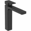 Hansgrohe Vernis Shape Matt Black Lever Basin Mixer Tap 190 With Pop-Up Waste