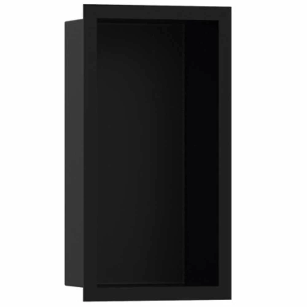 Hansgrohe XtraStoris Individual Matt Black 300x150mm Wall Niche & Design Frame 1 Hansgrohe XtraStoris Individual Matt Black 300x150mm Wall Niche & Design Frame