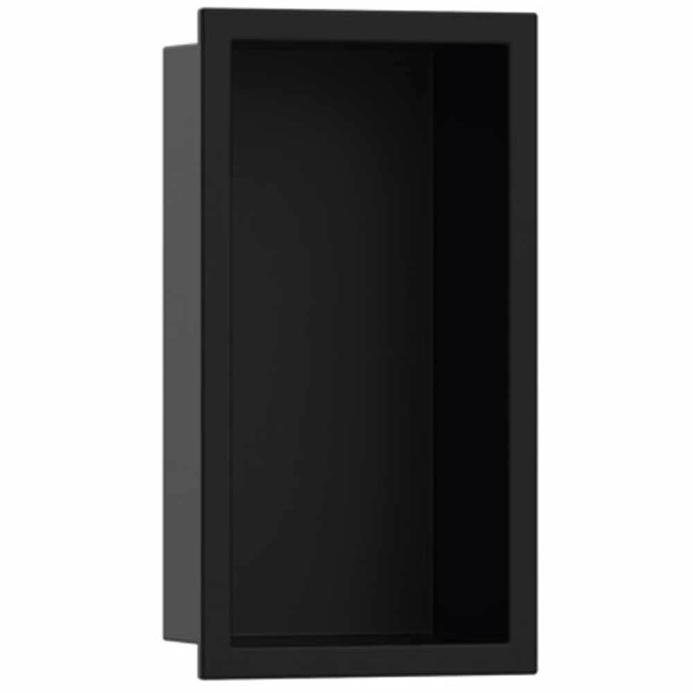 Hansgrohe XtraStoris Original Matt Black 300x150mm Wall Niche With Integrated Frame 1 Hansgrohe XtraStoris Original Matt Black 300x150mm Wall Niche With Integrated Frame