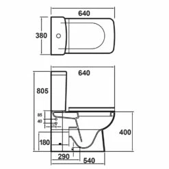 Hudson Reed Arlo White Close Coupled Flush Toilet Pan, Cistern & Soft Close Seat 11 Hudson Reed Arlo White Close Coupled Flush Toilet Pan, Cistern & Soft Close Seat -HANSGROHE Shop hudson reed arlo white close coupled flush toilet pan cistern soft close seat p30911 150205 image