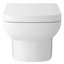 Hudson Reed Arlo White Wall Hung Toilet Pan & Soft Close Seat - CPA005