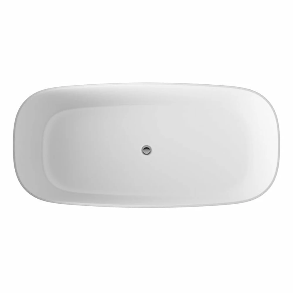 Hudson Reed Bella 1495mm Double Ended Oval Freestanding Bath NBB003 2 Hudson Reed Bella 1495mm Double Ended Oval Freestanding Bath NBB003 - Image 2