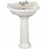 Hudson Reed Chancery 500x380 1th White Basin & Pedestal CRT007