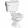 Hudson Reed Chancery White Close Coupled Toilet Pan & Cistern - CRT004