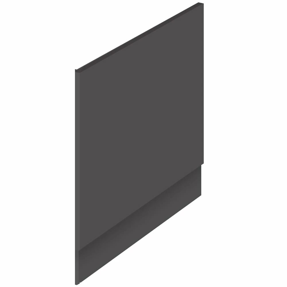 Hudson Reed Fusion Gloss Grey 700mm Bath End Panel & Plinth - OFF970 1 Hudson Reed Fusion Gloss Grey 700mm Bath End Panel & Plinth - OFF970