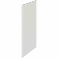 Hudson Reed Fusion Gloss Grey Mist Decorative End Panel - OFG492
