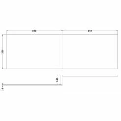 Hudson Reed Fusion Hacienda Black 1700mm Shower Bath Front Panel - OFF673 -HANSGROHE Shop hudson reed fusion hacienda black 1700mm shower bath front panel off673 p30165 146743 image