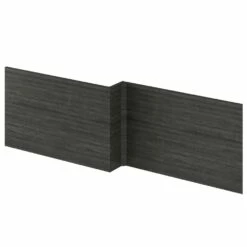 Hudson Reed Fusion Hacienda Black 1700mm Shower Bath Front Panel - OFF673
