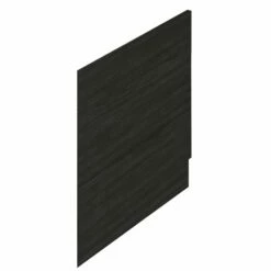 Hudson Reed Fusion Hacienda Black 750mm Bath End Panel & Plinth - OFF671