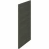Hudson Reed Fusion Hacienda Black Decorative End Panel - OFF692