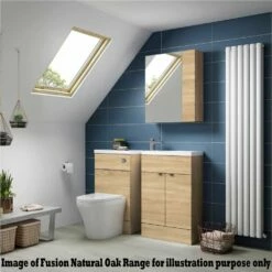 Hudson Reed Fusion Natural Oak 1200mm Wall Hung Vanity Unit & Basin - CBI325 -HANSGROHE Shop hudson reed fusion natural oak 1200mm wall hung vanity unit basin cbi325 p35989 188322 image