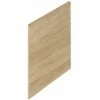 Hudson Reed Fusion Natural Oak 700mm Square End Panel & Plinth - OFF379