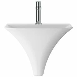 Hudson Reed Grace 460x415 1th White Wall Hung Basin - NCT102 -HANSGROHE Shop hudson reed grace 460x415 1th white wall hung basin nct102 p30778 149599 image