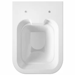 Hudson Reed Grace White Rimless Wall Hung Toilet Pan & Soft Close Seat - NCT140 -HANSGROHE Shop hudson reed grace white rimless wall hung toilet pan soft close seat nct140 p30893 150104 image