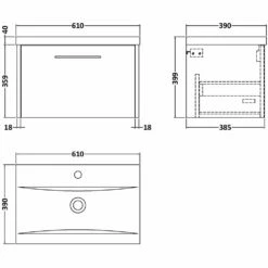 Hudson Reed Juno Electric Blue 600mm Wall Hung Single Drawer Vanity & Basin 1 -HANSGROHE Shop hudson reed juno electric blue 600mm wall hung single drawer vanity basin 1 p60510 267307 image