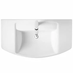Hudson Reed Maya 850x465 1th White Basin & Full Pedestal -HANSGROHE Shop hudson reed maya 850x465 1th white basin full pedestal p30895 150124 image