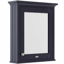 Hudson Reed Old London Twilight Blue 600mm Mirror Cabinet LON314