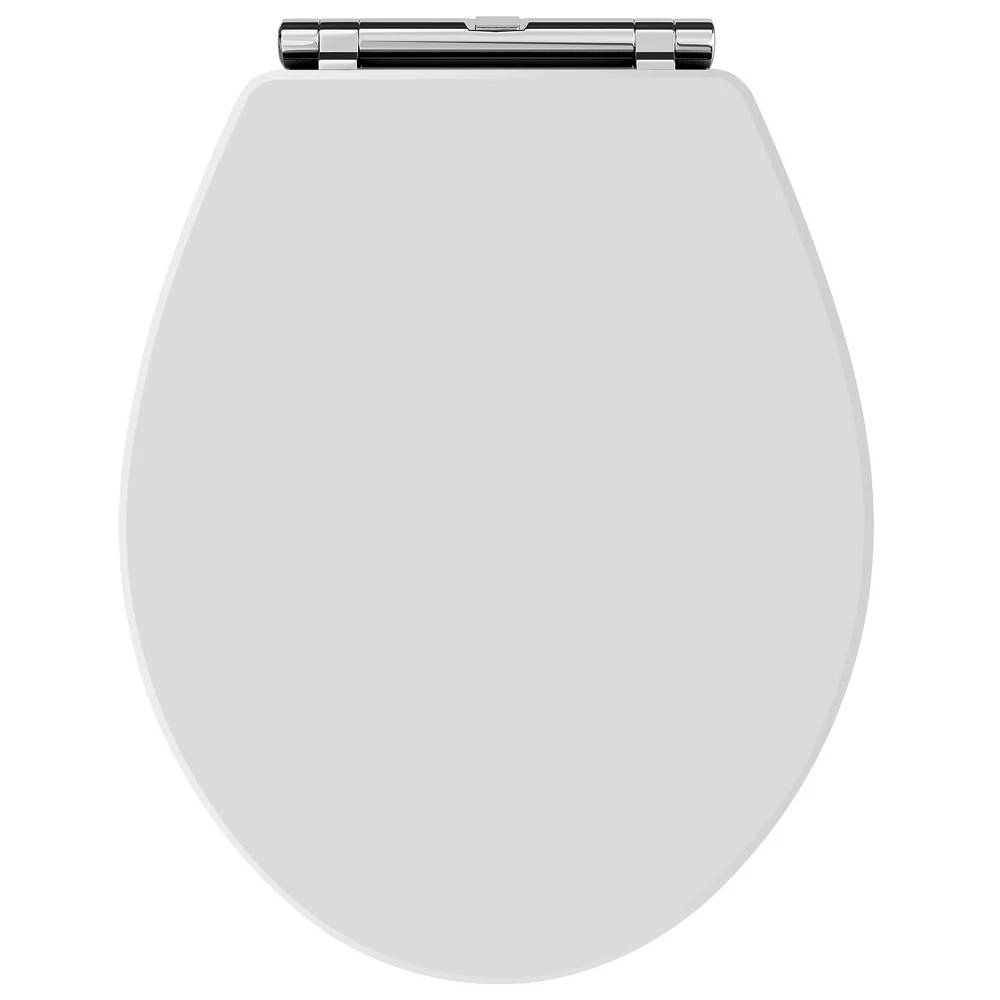 Hudson Reed Richmond Low Level Pan, Cistern, Pipe Kit & White Wooden Seat 2 Hudson Reed Richmond Low Level Pan, Cistern, Pipe Kit & White Wooden Seat - Image 2