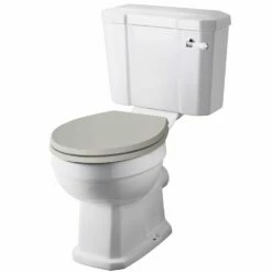 Hudson Reed Richmond White Close Coupled Toilet Pan & Cistern - CCR014