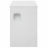 Hudson Reed Sarenna Moon White 305mm Single Door Wall Hung Cupboard - SAR160
