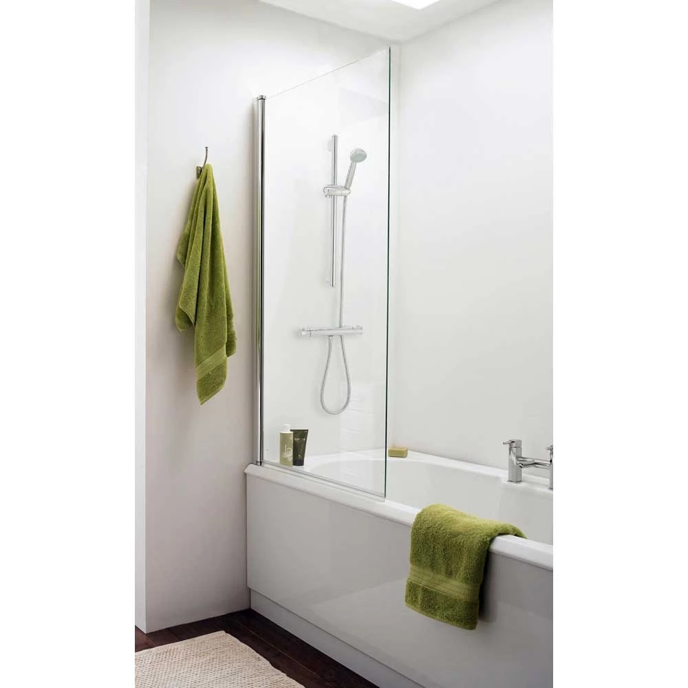 Hudson Reed Square Bath Screen - NSSQ 1 Hudson Reed Square Bath Screen - NSSQ
