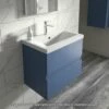 Hudson Reed Urban Grey 500mm Wall Hung 2-Drawer Vanity Unit & Basin 2 - URB202B