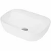 Hudson Reed Vessels 455x325 White Sit-On Countertop Basin NBV158
