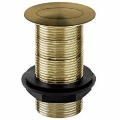 Niagara Brass Unslotted Click Clack Waste 7416BRS