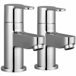 Niagara Camden Chrome Modern Deck Mounted Bath Tap 9007