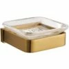 Niagara Disc Brushed Brass Wall Mounted Soap Dish TM3201/BRS