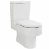 Nuie Ambrose White Semi Flush To Wall Pan & Cistern - CPV006