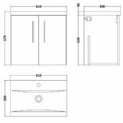 Nuie Arno Cloud Grey 600mm Wall Hung 2-Door Vanity Unit & Basin 1 7 Nuie Arno Cloud Grey 600mm Wall Hung 2-Door Vanity Unit & Basin 1 -HANSGROHE Shop nuie arno cloud grey 600mm wall hung 2 door vanity unit basin 1 p61839 268429 image