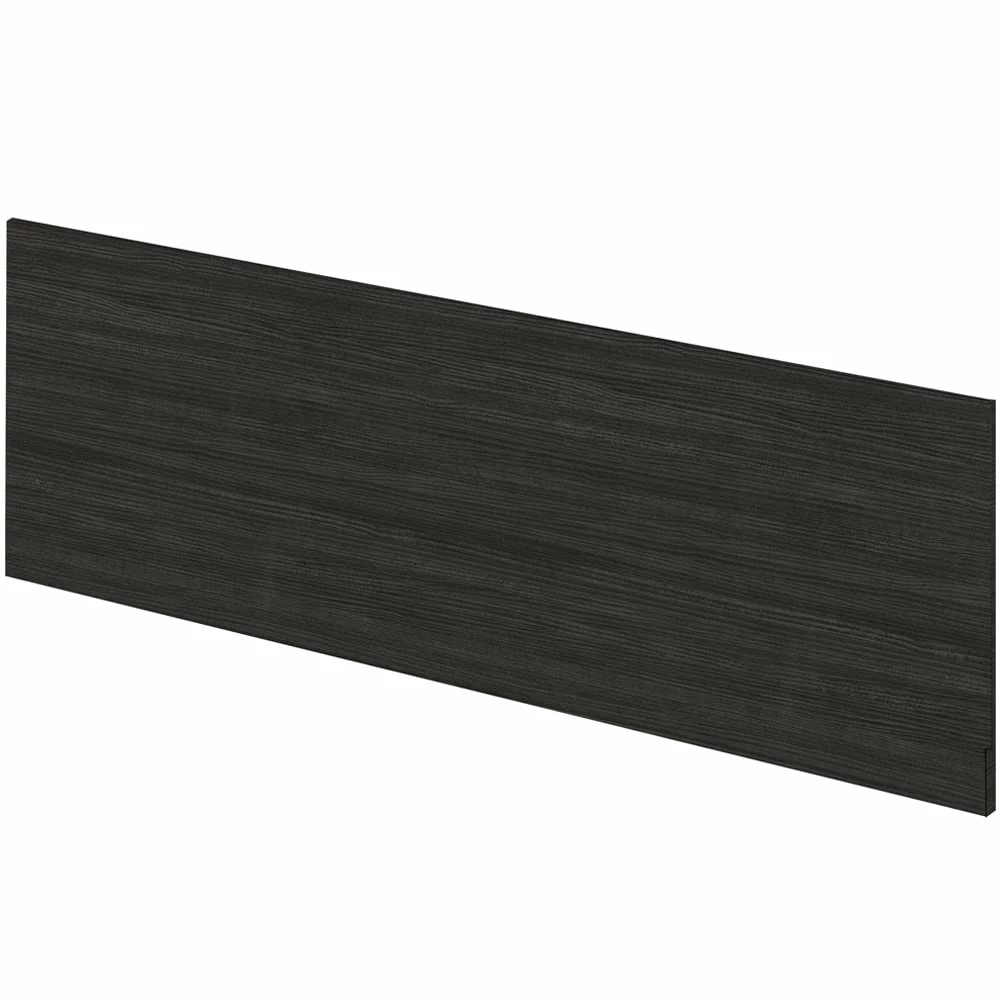 Nuie Athena Charcoal Black 1800mm Bath Front Panel - MPD607 1 Nuie Athena Charcoal Black 1800mm Bath Front Panel - MPD607