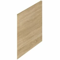 Nuie Athena Natural Oak Square Shower Bath End Panel - MPC631