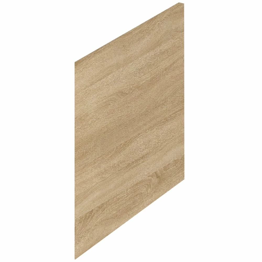 Nuie Athena Natural Oak Square Shower Bath End Panel - MPC631 1 Nuie Athena Natural Oak Square Shower Bath End Panel - MPC631